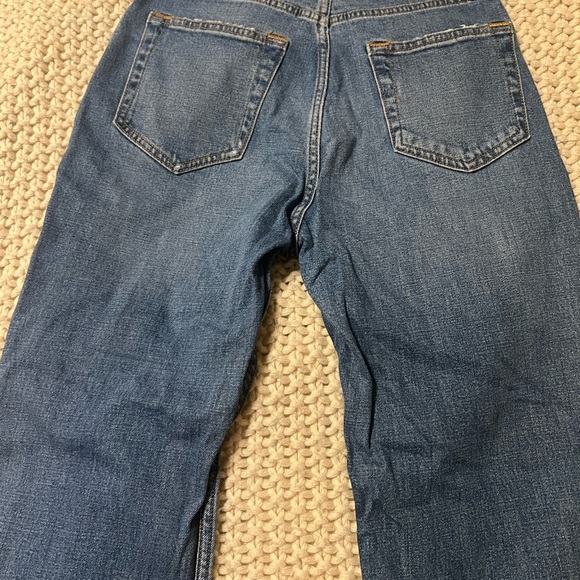 Abercrombie & Fitch Ankle Straight Ultra High Rise Jeans Size 27 or 4Short - Picture 4 of 4